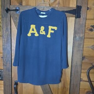 Abercrombie & Fitch Blue Muscle Shirt